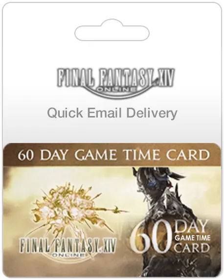 Final Fantasy XIV 60 Day Time Card