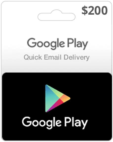 Google Play $200 Gift Card