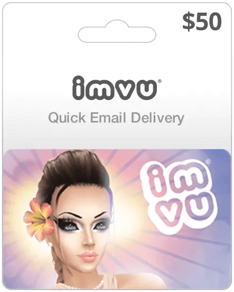 IMVU $50 Credits Gift Card