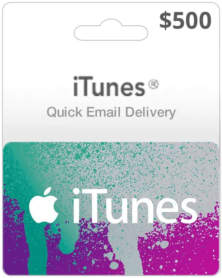 Apple iTunes $500 Gift Card