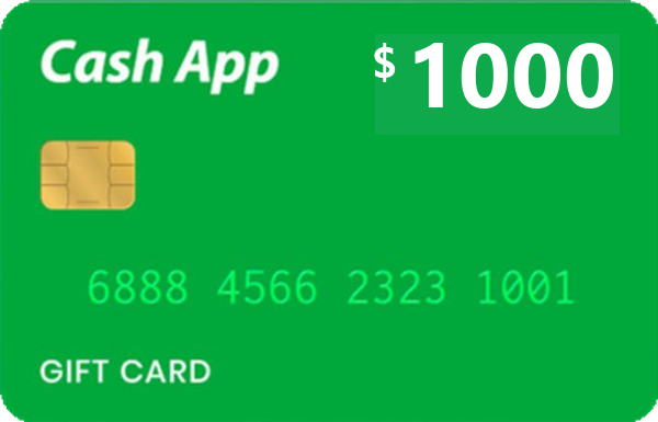 Cash App $1,000 Card