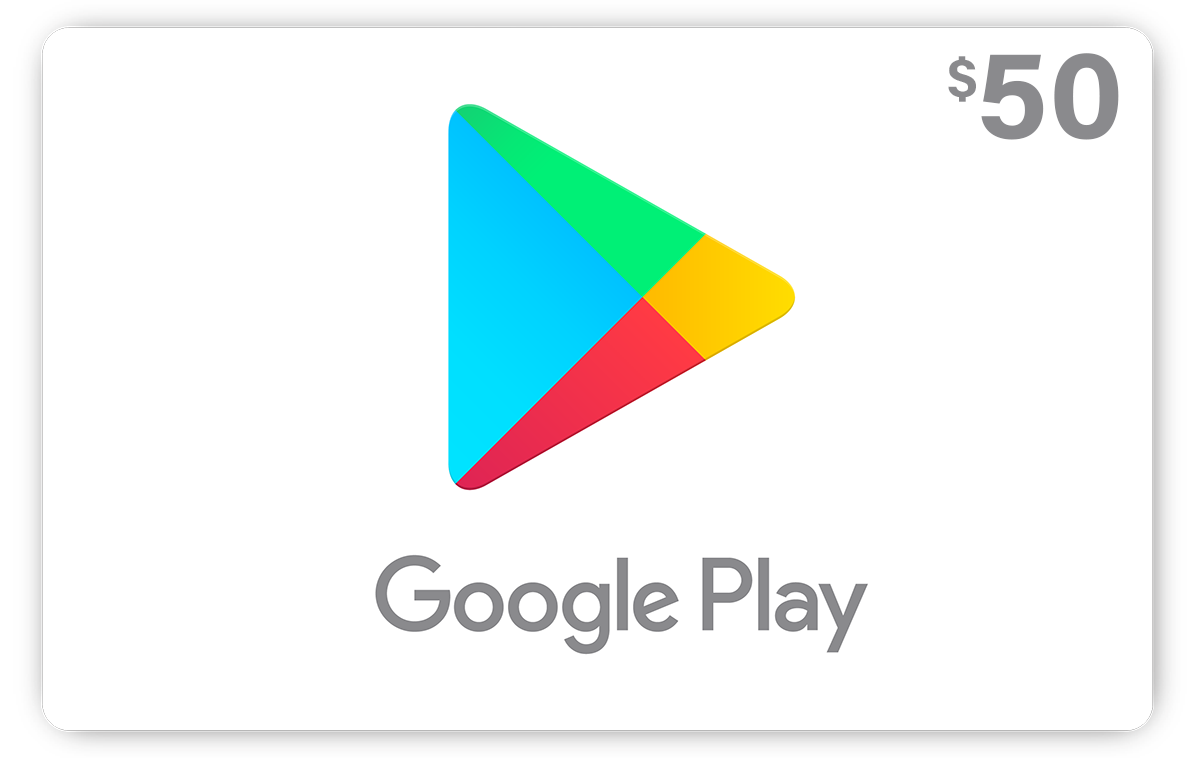 $50 Google Play Gift Card