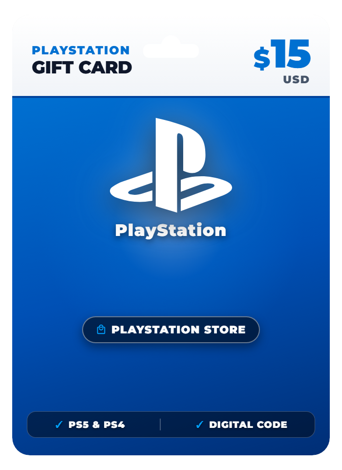 $15 PSN Gift Card