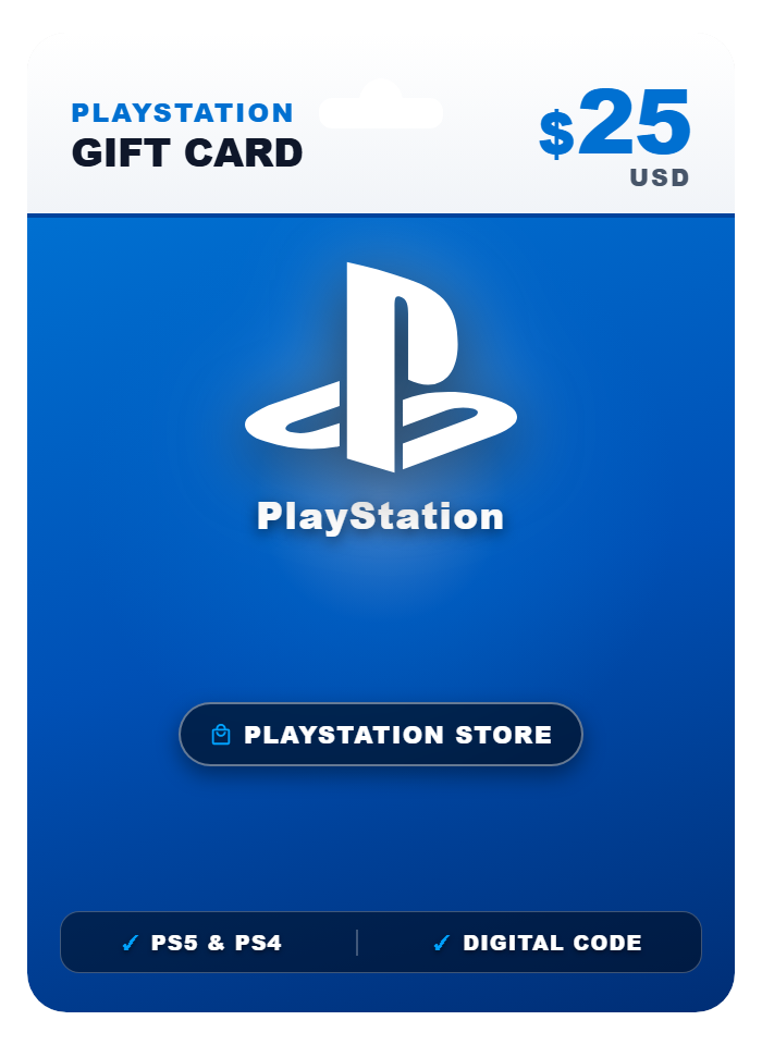 $25 PSN Gift Card